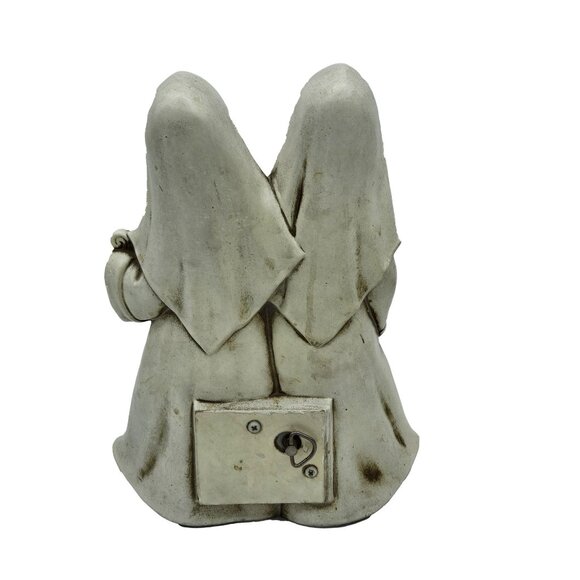 Vintage Josef Original Ceramic Singing Nun Figurine Duo With Harp & Book - Westl - Picture 2 of 6